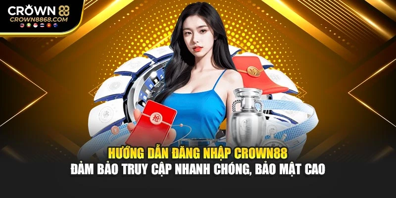 Hướng dẫn đăng nhập Crown88 cam kết truy cập nhanh chóng, bảo mật cao